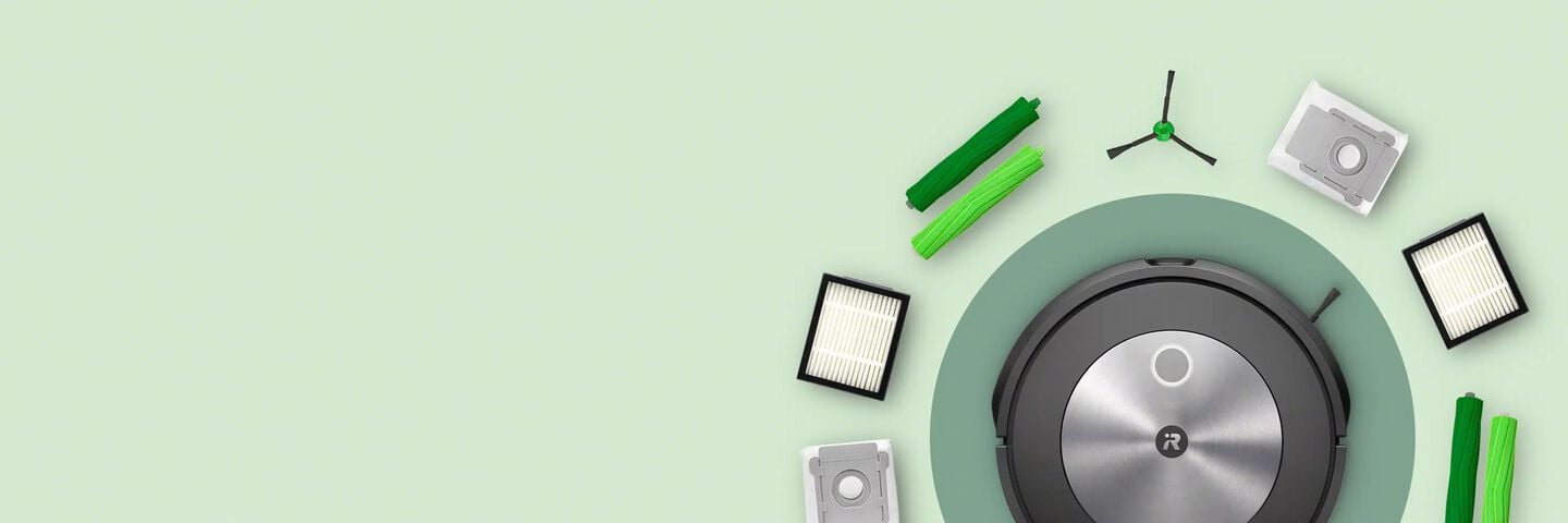 Regularly maintaining your robot with iRobot® Accessories means better cleaning for you!
